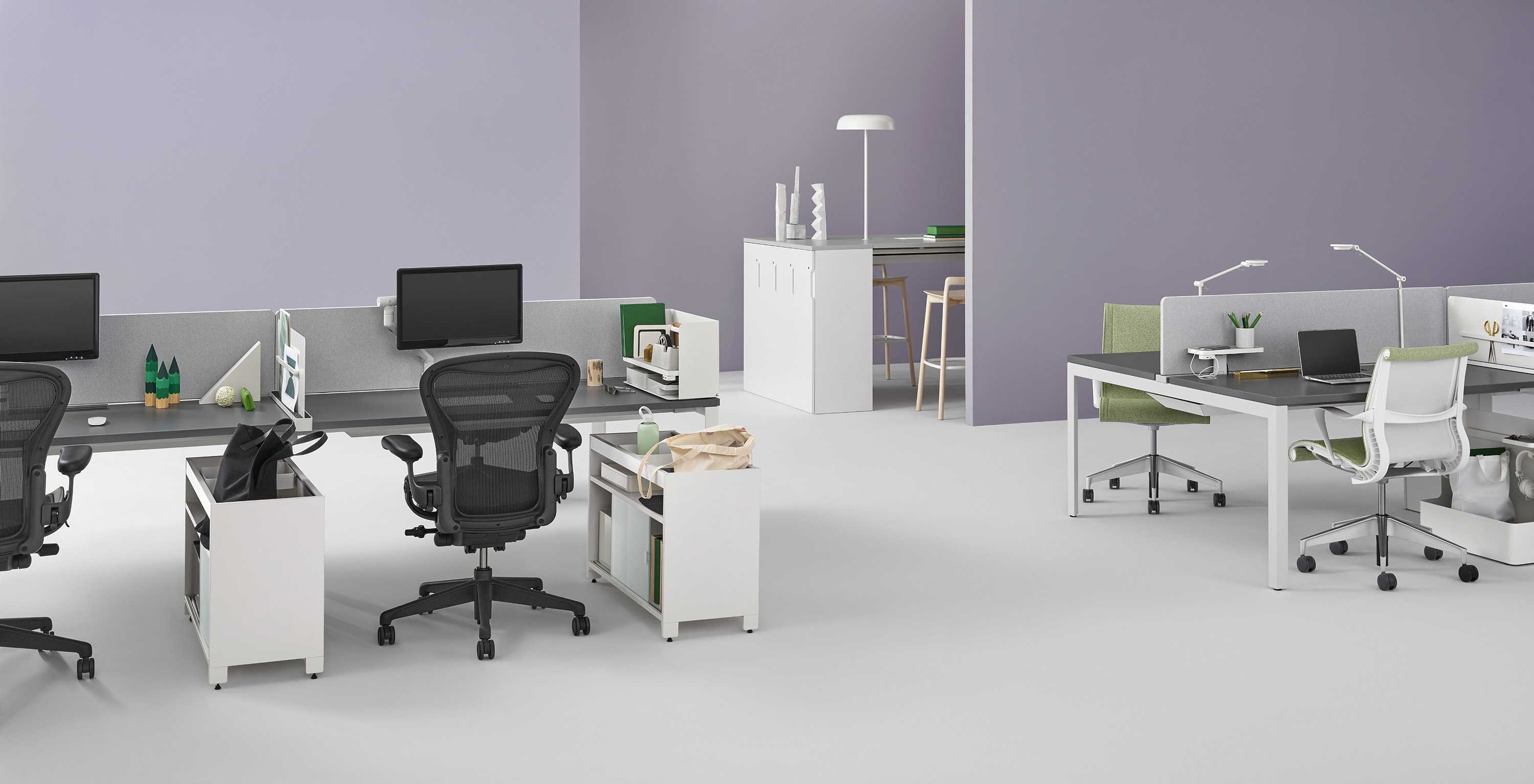 办公屏风|屏风工作站|办公家具|登录入口家具|Layout Studio 开放式办公区